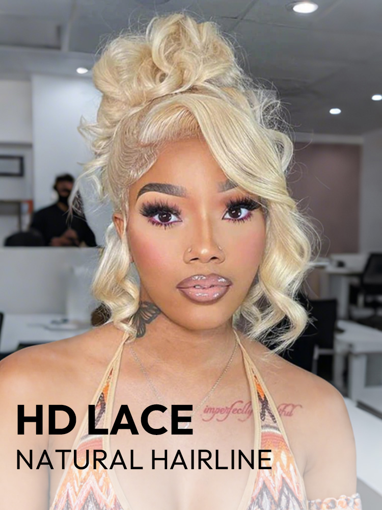 human hair lace wigs blonde