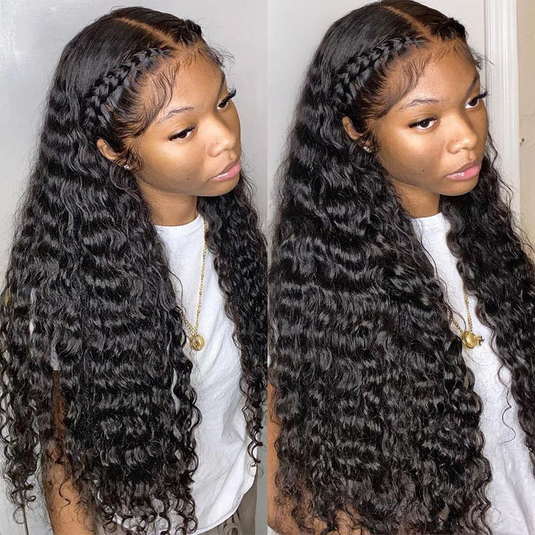 2 braid lace front wig hotsell